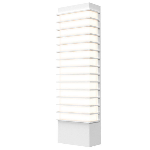 Tawa LED Wall Sconce in Textured White (69|741398WL)