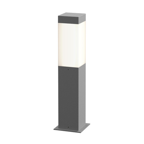 Square Column LED Bollard in Textured Gray (69|738174WL)