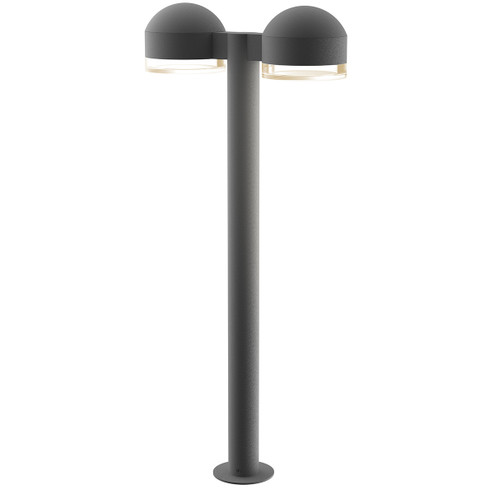 REALS LED Bollard in Textured Gray (69|7308DCFH74WL)