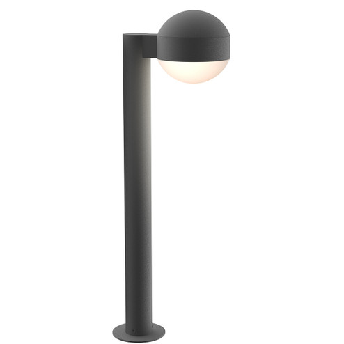 REALS LED Bollard in Textured Gray (69|7304DCDL74WL)