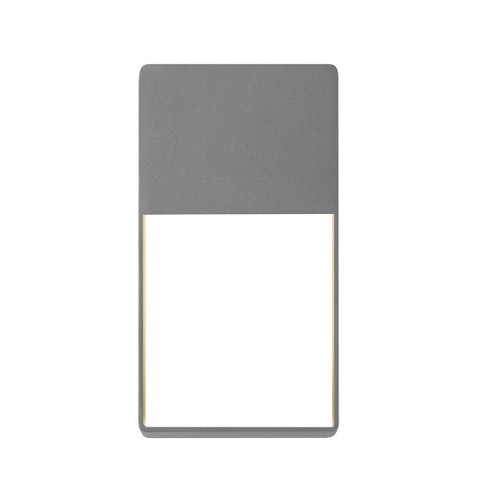 Light Frames LED Wall Sconce in Textured Gray (69|720074WL)