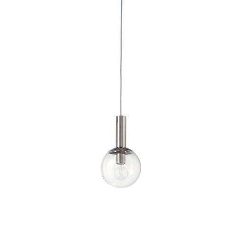 Bubbles One Light Pendant in Polished Nickel (69|376035)