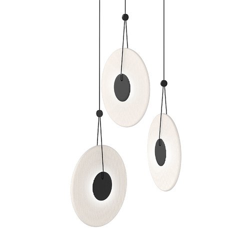 Meclisse LED Pendant in Satin Black (69|311325E)