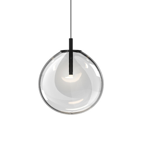 Cantina LED Pendant in Satin Black (69|299025CMED)