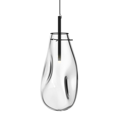 Liquid LED Pendant in Satin Black (69|298025C)