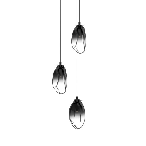 Liquid LED Pendant in Satin Black (69|297125K)