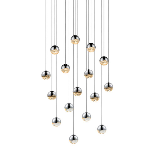 Grapes LED Pendant in Polished Chrome (69|292301SML)