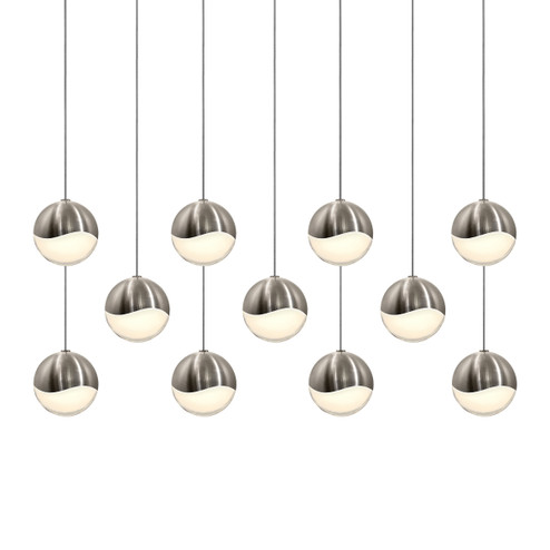 Grapes LED Pendant in Satin Nickel (69|292213MED)