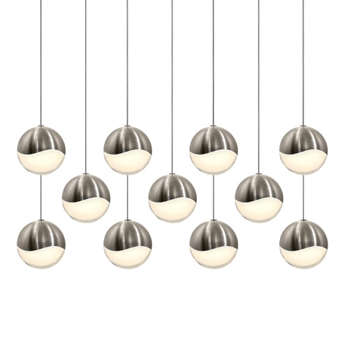 Grapes LED Pendant in Satin Nickel (69|292213LRG)