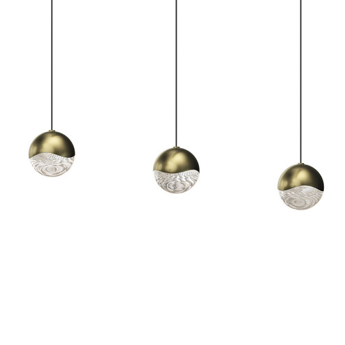 Grapes LED Pendant in Brass (69|292014MED)