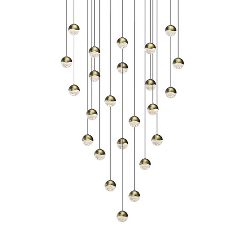 Grapes LED Pendant in Brass (69|291814SML)