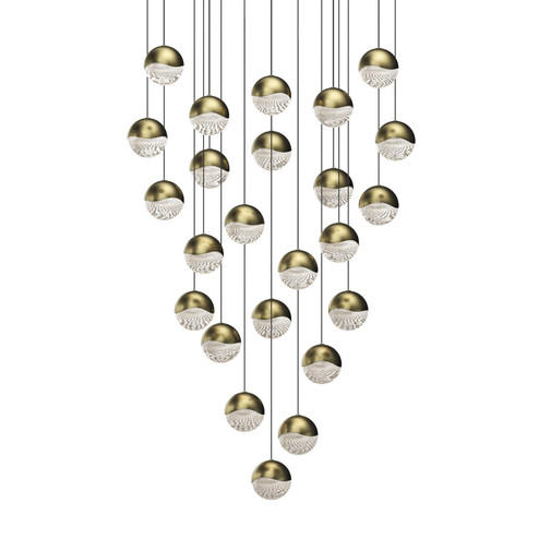 Grapes LED Pendant in Brass (69|291814LRG)