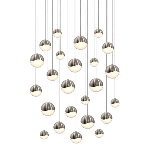 Grapes LED Pendant in Satin Nickel (69|291813AST)