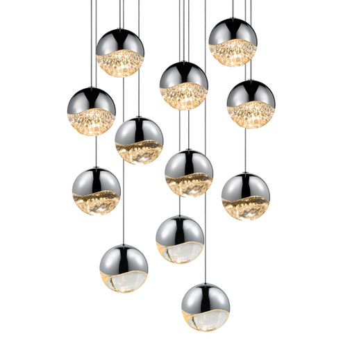 Grapes LED Pendant in Polished Chrome (69|291701LRG)