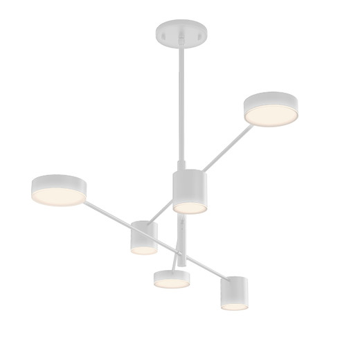 Counterpoint LED Pendant in Satin White (69|288303)