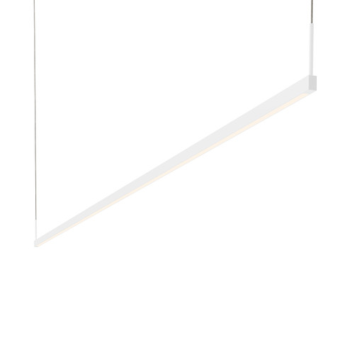 Thin-Line LED Pendant in Satin White (69|2818038)