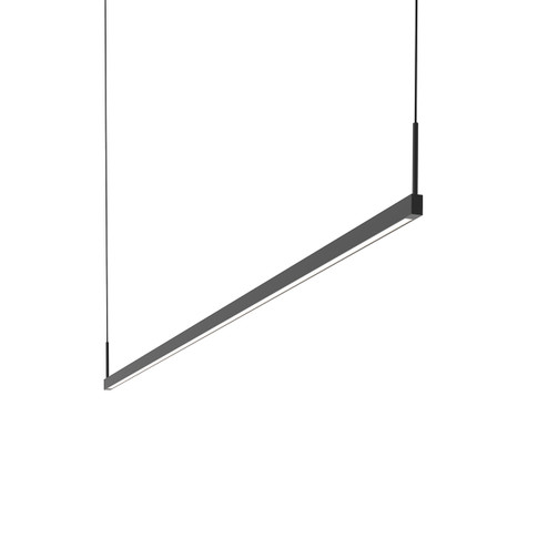 Thin-Line LED Pendant in Satin Black (69|2816256)