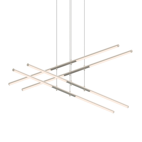 Tik-Tak LED Pendant in Satin Nickel (69|280213)