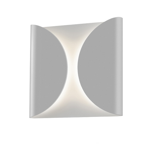 Folds LED Wall Sconce in Textured Gray (69|271074WL)