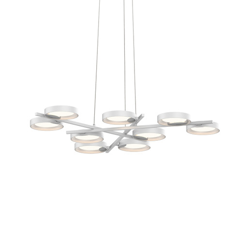 Light Guide Ring LED Pendant in Satin White (69|265603W)