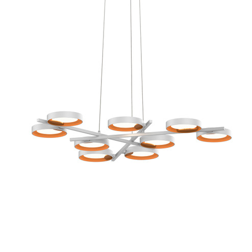 Light Guide Ring LED Pendant in Satin White (69|265603A)