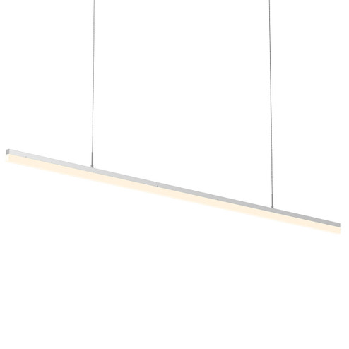 Stiletto LED Pendant in Bright Satin Aluminum (69|234916)