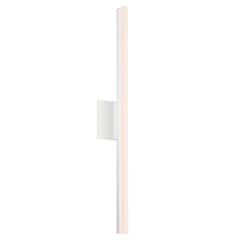 Stiletto LED Wall Sconce in Satin White (69|234203DIM)