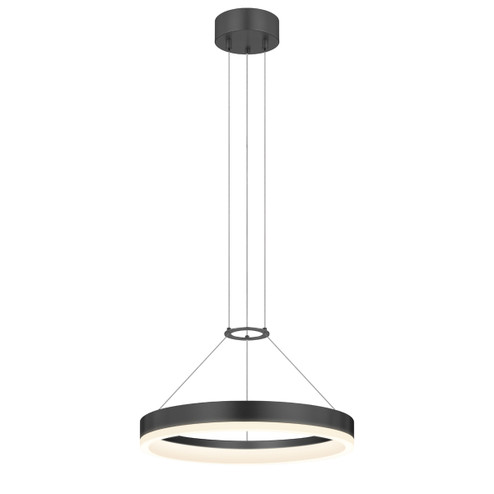 Corona LED Pendant in Satin Black (69|231325)