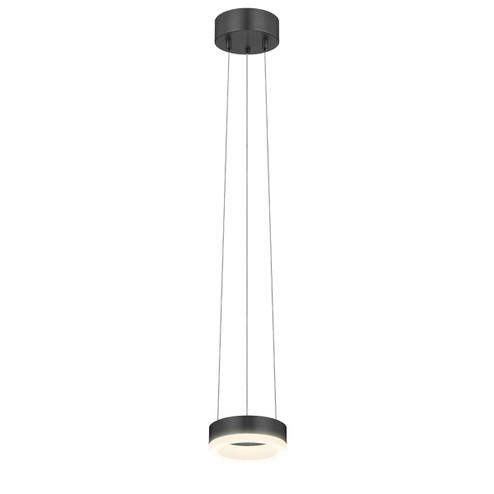 Corona LED Pendant in Satin Black (69|231125)