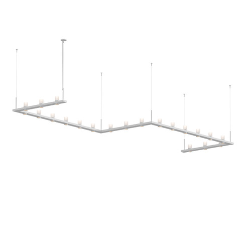 Intervals LED Pendant in Satin White (69|20QWZ46C)