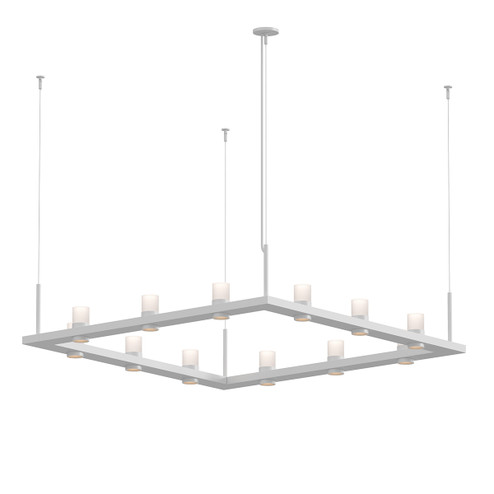 Intervals LED Pendant in Satin White (69|20QWS04C)