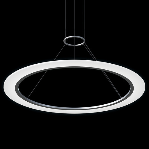 Arctic Rings LED Pendant in Bright Satin Aluminum (69|207316)