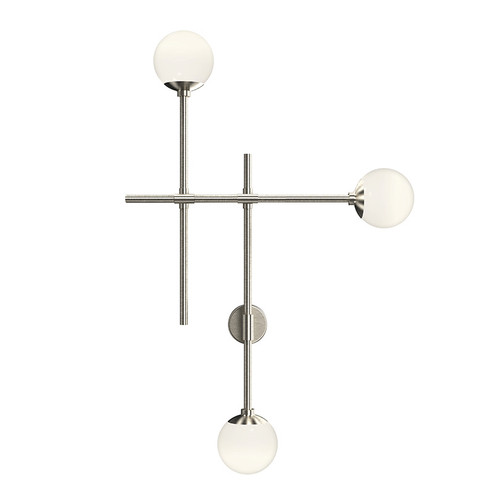 Sabon LED Wall Sconce in Satin Nickel (69|206313)