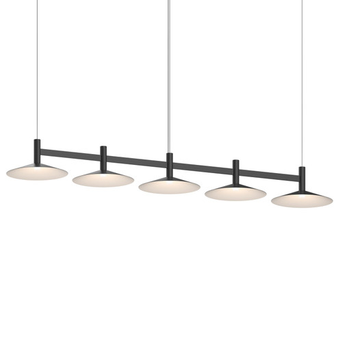 Systema Staccato LED Linear Pendant in Satin Black (69|178525CON)