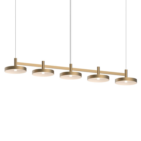 Systema Staccato LED Linear Pendant in Brass Finish (69|178514PAN)