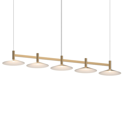 Systema Staccato LED Linear Pendant in Brass Finish (69|178514CON)