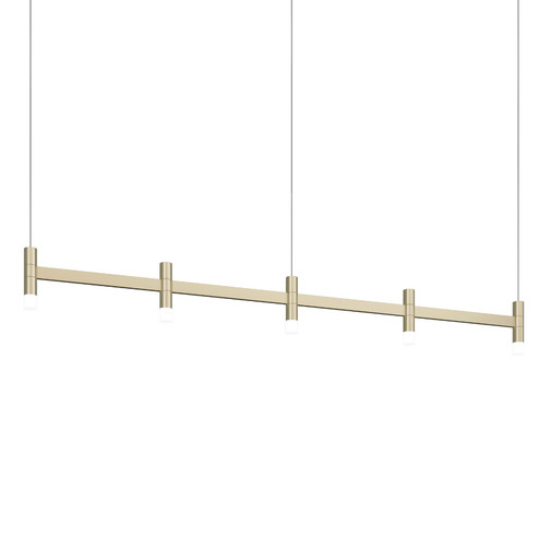 Systema Staccato LED Linear Pendant in Brass Finish (69|178514)
