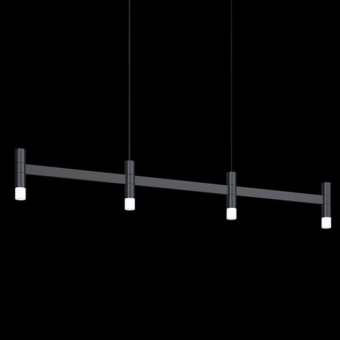 Systema Staccato LED Linear Pendant in Satin Black (69|178425)