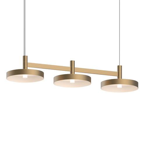 Systema Staccato LED Linear Pendant in Brass Finish (69|178314PAN)