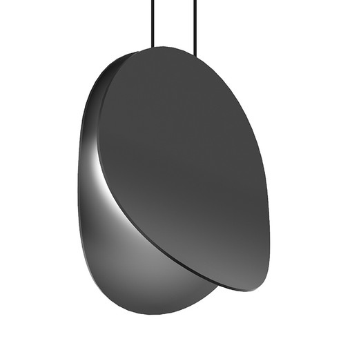 Malibu Discs LED Pendant in Satin Black (69|176625)