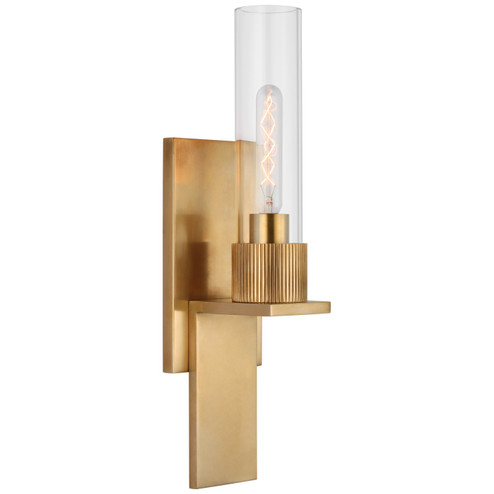 Beza LED Wall Sconce in Antique Brass (268|RB2002ABCG)