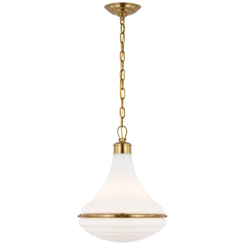 Wesley LED Pendant in Hand-Rubbed Antique Brass (268|AL5070HABWG)