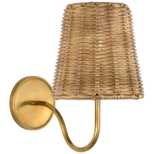 Lyndsie LED Wall Sconce in Hand-Rubbed Antique Brass (268|AL2000HABNTW)