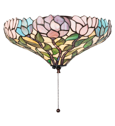 Wisteria Three Light Fan Light Fixture in Mahogany Bronze (57|263352)