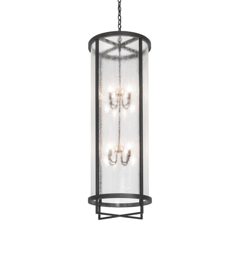 Tryon Eight Light Pendant in Old Wrought Iron (57|259668)