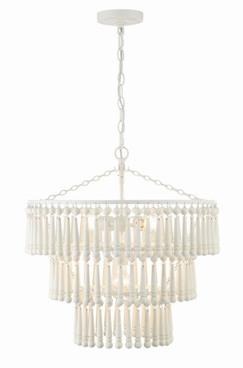 Tiana Three Light Pendant in Matte White (60|TIA7103MT)