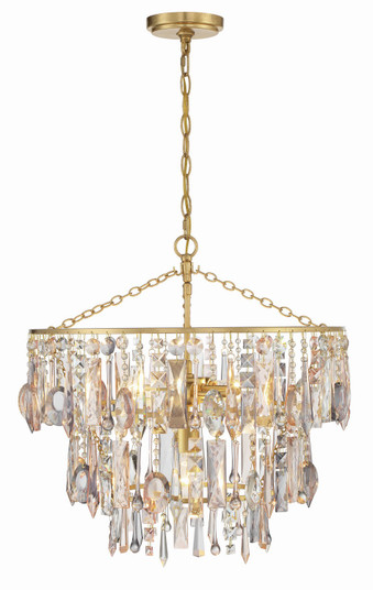 Elsa Three Light Pendant in Antique Gold (60|ELS7103GA)