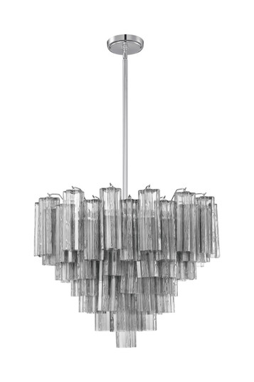 Addis 12 Light Chandelier in Polished Chrome (60|ADD312CHSM)