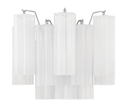 Addis Two Light Wall Sconce in Polished Chrome (60|ADD302CHWH)