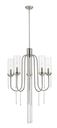 Siena Five Light Chandelier in Brushed Nickel (224|4335BN)